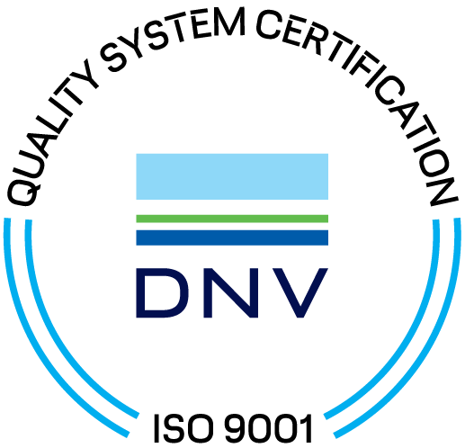 Certifikační značka DNV Business Assurance - certifikát systému řízení dle normy ISO 9001:2015