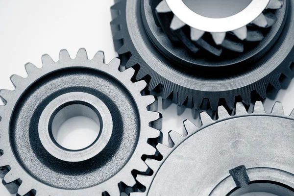 Metal machining - cast iron gears with external straight and helical gearing